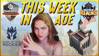 This week in Age of Empires! | Master of Realms | White Tower Rush | King of the Rockies | AoE4 News