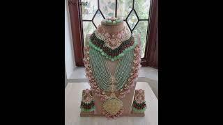 Latest bridal jewellery 2024 | latest collection of bridal necklace set | jewellery design#fancy#new