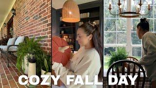 COZY FALL DAY | FALL DECORATING | FALL HAUL | THRIFT HAUL | PRODUCTIVE FALL DAY | HOME DIY PROJECTS