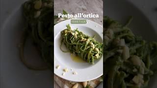 #cucinavegana #vegan #ricettafacile #ricetteveloci #veganfood #senzauova #ortica #pesto #pasta