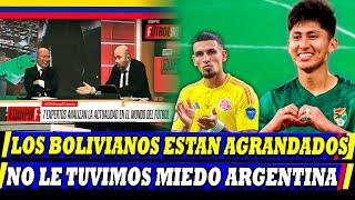 PRENSA COLOMBIANA HABLA DE BOLIVIA COMO UN EQUIPO AGRANDADO ESPN F90 CUAL SERIA TITULAR COMO LATERAL