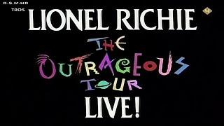 LIONEL RICHIE OUTRAGEOUS TOUR 1987 LIVE  ROTTERDAM FULL SHOW CONTAINS  ALL HIS MAYOR HITS FROM 80,S.