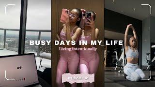 VLOG: Busy Days In my Life (Snow Days , Nails, Twin Date , Gym + MORE) || Living Intentionally EP. 1