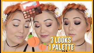 3 Looks 1 Palette // Too Faced Sweet Peach Palette