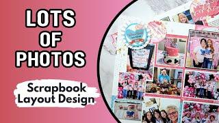 Tips For Lots Of Photos On A Scrapbook Layout/ Crafty Collaboration