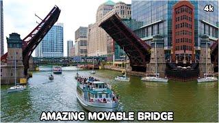 Amazing Movable Bridge | Boom Belgium   | 4K