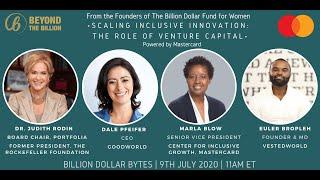 #BillionDollarByte: Scaling Inclusive Innovation: The Role of Venture