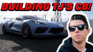 Forza Horizon 5 - Building TJ HUNT'S STREET HUNTER C8 CORVETTE!!!