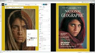 Remaking a famous National Geographic cover using WordPress 