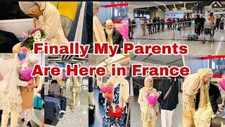 Emotional Family Reunion at Airport |welcome Ami abu in France|​⁠@PulwashaCooksofficial abu G a gy