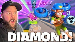 INSANE PUSH INTO DIAMOND!  (Season 64) // Boom Beach Warships