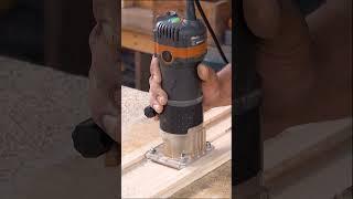 DIY Tool Tips and Hacks with Woodworking Router Guide jig #shorts #woodworking #wood