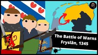 What was the Battle of Warns/Starum? | Holland's Invasion of Frisia  (1345)