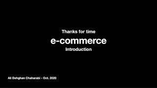 E-Commerce - 1 | قسمت اول آموزش تجارت الکترونیک