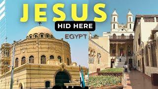 HOLY FAMILY Cave | Uber & Underground in Cairo | Coptic Cairo | Hanging Church | Egypt | 4K