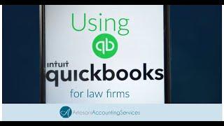 Chart of Accounts customization for attorneys and law firms