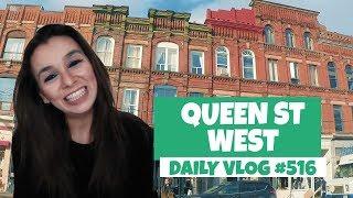 Queen Street West: Conheça o bairro descolado de Toronto | DAILY VLOG #516