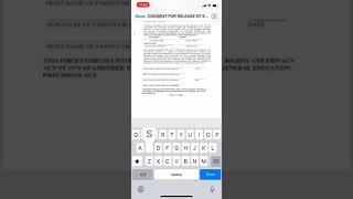 Form Filling Tutorial for iPhone