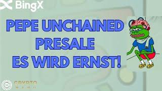 PEPE UNCHAINED PRESALE‼️ MEME COIN EXPERIMENT GEHT WEITER‼️