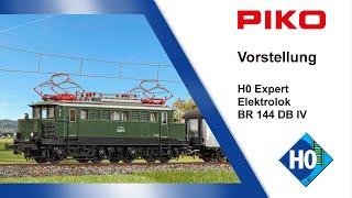 PIKO [V144] H0 Expert E-Lok BR 144 DB IV 51180ff