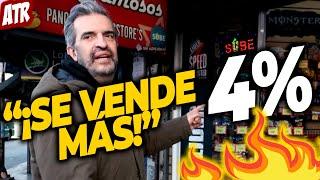 LA INFLACIÓN MÁS BAJA DE MILEI: 4%  MARTÍN CICCIOLI SALIÓ A BUSCAR LA OPINIÓN DE LOS COMERCIANTES