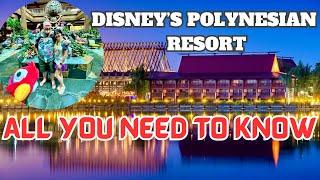 FULL Resort & Room Tour | Food | Tips | Ohana | Kona Cafe | DVC | Disney's Polynesian Village Resort