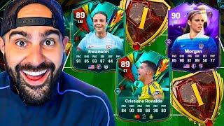 90 ALEX MORGAN, 89 RONALDO & 89 SWANSON! ️ FUT CHAMPS! FC 25 Ultimate Team