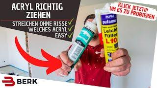 Acryl richtig ziehen!!! welches ist das richtige?