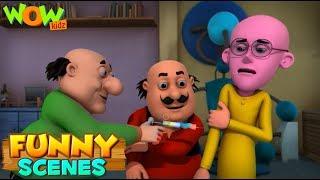 BEST SCENES of MOTU PATLU | FUNNY Cartoons in Hindi | Wow Kidz | Compilation 24