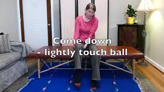 Favorite Lesson for Walking and Relieving Knee and Hip Pain (Balance Practice with Ball)