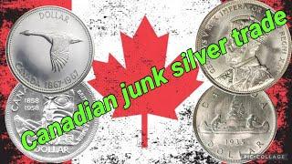 Gotta love Canadian junk silver Trade with MikeGPO #silver