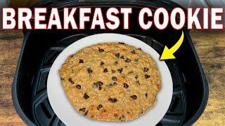 Turn Oatmeal into a Giant Healthy GOOEY Cookie