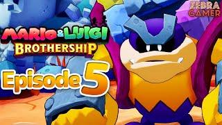 Mario & Luigi Brothership Gameplay Walkthrough Part 5 - Gorumbla Boss Fight! Rumbla Island!