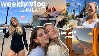 WEEKLY VLOG... In LA!! food, road trip + adventuring santa monica 