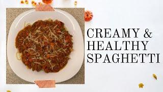 HOW TO PREPARE SPAGHETTI | CREAMY & HEALTHY | Hazel's Diary