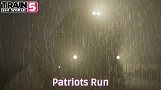 Patriots Run - MBTA Commuter - CTC-3 - #TrainSimWorld5