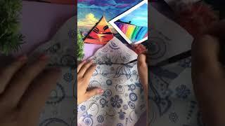 How to make handmade#home decor#cardboard #kavya art&craft#shorts #youtube