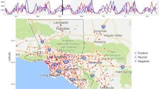 Sentiment Analysis of Geo-Tagged Tweets from Los Angeles County