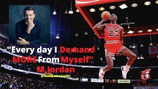 Compete with yourself - Tony Robbins about M.Jordan Powerful Motivational Speech