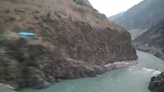 NATCO Bus Traveling on Karakoram Highway (KKH) from Rawalpindi to Gilgit