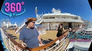 Allure of the Seas Embarkation Day & First Sea Day 360° Video! - Royal Caribbean