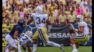 Marcus Marshall ||Georgia Tech Career Highlights|| 2015+2016