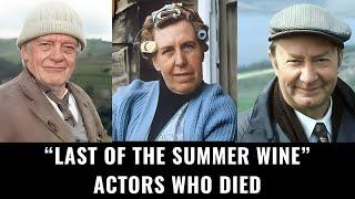 "Last Of The Summer Wine" Actors Who Died