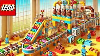 Lego Factory: Willy Wonka’s Chocolate Factory in Action! 