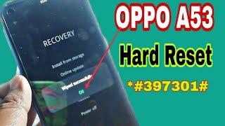 Oppo A53 hard rest forgot password || CPH2127 hard reset without box without PC | Latest Trick 2022