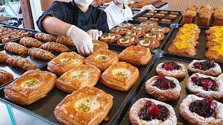 매일 굽는 14가지 페스츄리! 늦게가면 다 팔려서 없다는 인사동 핫플 / Making 14 kinds of pastries every day - Korean street food