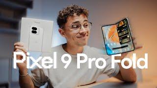 UNREAL - Pixel 9 Pro Fold Unboxing & 1. Eindruck! (Deutsch)