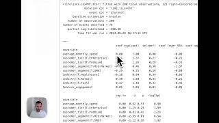 Churn prediction using survival analysis