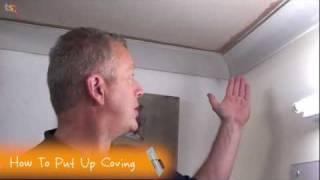 Tommy's Trade Secrets - How To Fit Coving (Internal Mitre)