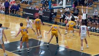 Carson Granby with a three for Sullivan vs. Casey-Westfield